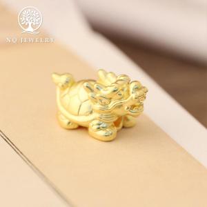 [HCM]Charm S925 long quy xỏ ngang 21x12.2mm - NQ Jewelry