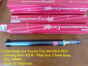 Cặp Phuộc Nhún/ Giảm Xóc Trước & Sau Toyota Vios đời 2014-2023 Thương hiệu: KYB - Nhật bản Hàng Nhập Khẩu Chính Hãng 100%