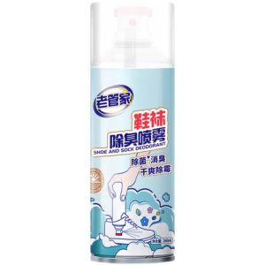 laoguanjia Foot and sock deodorizing spray - kills bacteria and eliminates odors - deodorant老管家鞋袜除臭剂 260ML