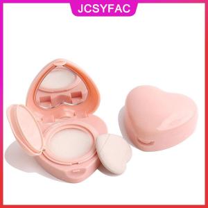 JCSYFAC 5G Tình Yêu Ellipse Refillable Mini Đệm Không Khí Trường Hợp Rỗng Hộp Phun Xách Tay Tự Làm Mỹ Phẩm Container Cho BB Kem Nền Tảng Trang Điểm Du Lịch Kit