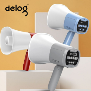 Loa phóng thanh cầm tay Bluetooth 06L công suất 80W âm thanh to rõ không rè hỗ trợ USB thẻ nhớ mic có dây dùng 1 pin tiện lợi