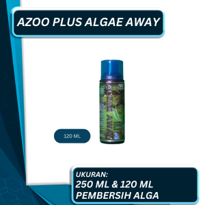 AZOO PLUS ALGA AWAY Pembasmi Lumut Atau Alga Pada Akuarium Dan Kolam Ikan Air Tawar