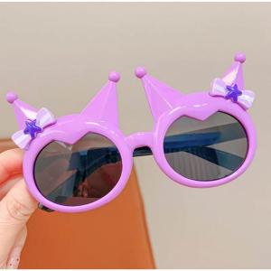 Cermin Mata Matahari Kids Sunglasses Cute Cartoon UV Protection Polarized Eyewear Girls Accessories