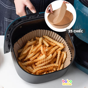 Giấy lót bếp nướng Nồi chiên không dầu thấm dầu tiện lợi không làm bẩn lò (TM07).
