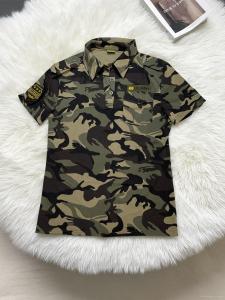 [HỒ CHÍ MINH ]_Áo Thun Nam Có Cổ In Mẫu Rằn Ri Cotton Phong Cách Thường Ngày _THUỶ TIÊN SHOP