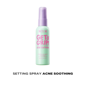 DAZZLE ME Get A Grip! Makeup Setting Spray Acne Soothing Beauty Protecting 6x Soothing Boost Makeup Mist Flawless Lightening Primer Water Tahan 24 Jam