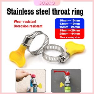Jozoo 10mm 13mm Hose Clamp Stainless Steel Adjustable Fuel Line Clamp with Handle