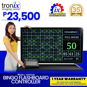 Tronix Imaging 90 Balls - UK Version - Bingo Flashboard Controller -TVNOT Included 1year warranty