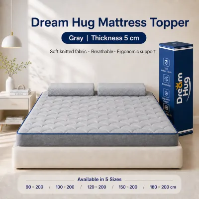 CASA Anti Stress Spine Protection Quilting Foldable Bed Mattress Milk Silk Latex Memory Cotton Bed Mattress Single/Super Single Queen King Size