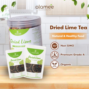 ALAMEE Jeruk Nipis Kering Dried Lime Slice Tea Teh Herbal Buah Iris Organik