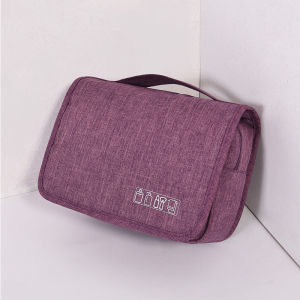 Korean-style waterproof toiletry bag for business trips and travel portable dustproof storage bag hanging makeup bag
