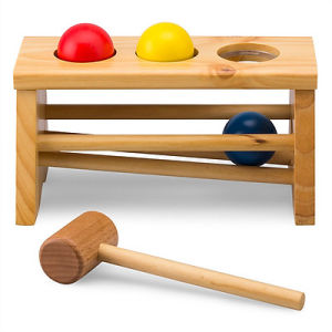 Đồ chơi đập chuột kèm đàn đa năng đồ chơi đập búa cọc đồ chơi đập búa 3 bi gỗ rèn kĩ năng thể chất cho bé