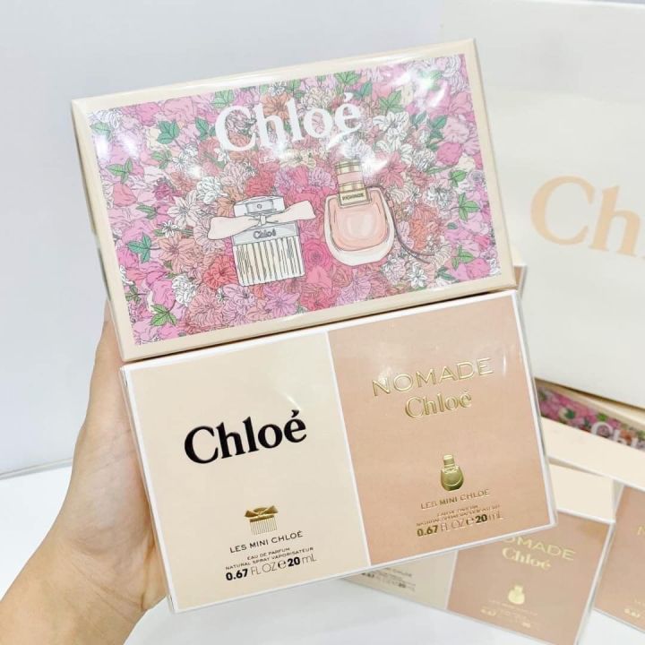 SET Chai Nước Hoa Chloe Springs 2022 Mini Dạng Xịt 2*20ML GIFT