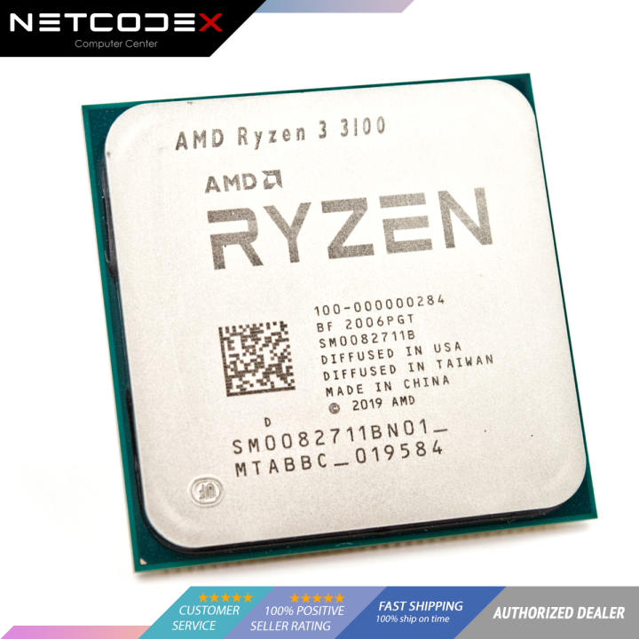 AMD Ryzen 3100 4-Core, 8-Thread Unlocked Desktop Processor