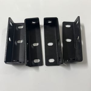 Bánh xe đẩy cao su combo 4 bánh loại tốt lắp ráp bánh xe kệ sắt V lỗ đa năng xoay 360 độ