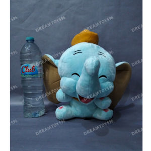 Boneka Gajah Dumbo Disney Elephant Topi Smile L