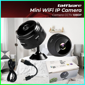 TOP PRODUK Taffware Camera CCTV Mini WiFi IP Langsung ke HP 1080P A9 Terbaru / cctv sambung hp jarak jauh / Kamera CCTV Jarak Jauh Lewat HP Mini Murah / Kamera Tersembunyi Nyambung ke HP Buat Ngintip Super Mini Tahan Lama Jarak Jauh Tanpa Kabel
