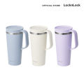 LocknLock Daily Handle Tumbler แก้วน้ำเก็บอุณหภูมิ สีพาสเทล ขนาด 600 ml. รุ่น LHC4330. 