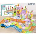 Đồ chơi xếp hình lắp ráp Lego135/ 83 chi tiết mô hình xoay bánh răng làm từ 100% nhựa nguyên sinh an toàn, Đồ chơi ghép hình 83 món cho bé, bộ lắp ráp lego 83 chi tiết giúp bé phát triển Bộ lắp ráp Lego giá rẻ. 