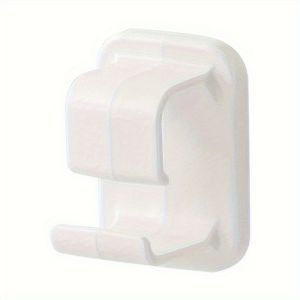 JustLiving 2/4Pcs Washbasin Hooks Multifunction Wall-Mounted Organizer Hook Hanger Washbasin Wall Holder Wall-Hung Adhesive Hooks Home Organizer Towel Hooks Home Storage Supplies