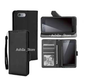 Oppo A33/ NEO 7 Case Wallet Casing Dompet Flip Cover Leather Premium Sarung Buku HP