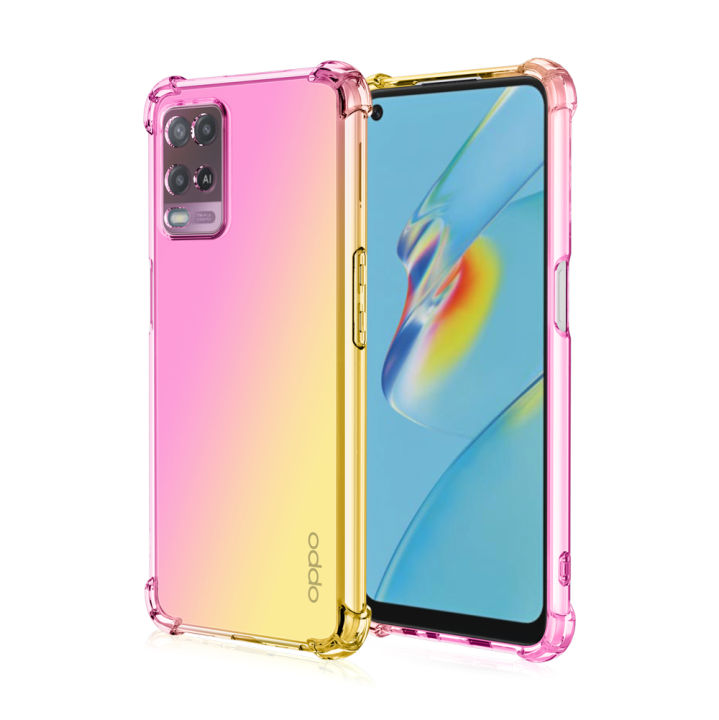 Thinmon for OPPO A54 4G Case Soft TPU Silicone Phone Cases Back