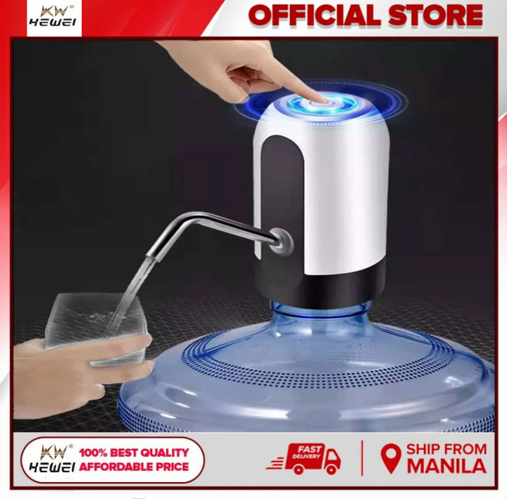 Water Pump Dispenser, Automatic Drinking Water Bottle USB Charging ...