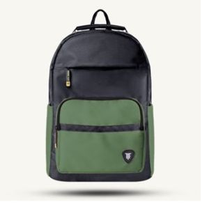 Moral Flat Official-Tas Ransel-Backpack-Hexa series-Navy Orange-MF