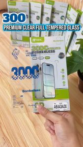 Ultra-Clear Edge Borderless Full Tempered Glass for Iphone xr xs x 11 12 13 14 15 16 plus 17 18 pro max 17e 16e se 4 Screen Protector