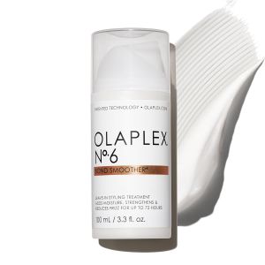 Olaplex No. 6 Bond Smoother Leave-In Styling Hair Cream Treatment Smooths Conditions & Strengthens 100 ml
