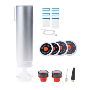 Handheld Mason Jar Vacuum Sealer Vacuum Pump Automatic Vacuum Sealer Electric Canning Jar Sealer ABS Texture for Jar