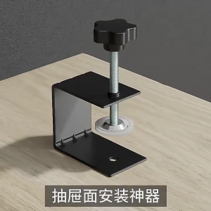 4 Gói Có Thể Điều Chỉnh Ngăn Kéo Cài Đặt Sửa Chữa Kẹp Không Gỉ Thép Loại Báo Chí Nhanh Chóng Ngăn Kéo Cho Đồ Ăn Nhà Bếp Lưu Trữ