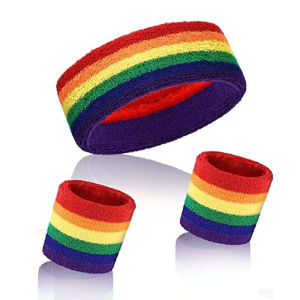 3Pcs/Set Sports Headband Sweat Resistant Wristband Headband for Yoga Basketball Outdoor Sports
