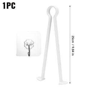 Long Handle Trash Picker Grabber Tool Trigger-Operated Litter Picker for Bathroom Kitchen Outdoor Grip for Paper Tissues