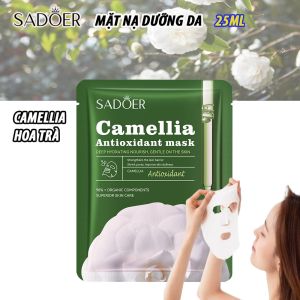 Combo 10 mặt nạ dưỡng ẩm thực vật mặt nạ dưỡng da sáng da mờ thâm làm dịu làn da bị cháy nắng SADOER