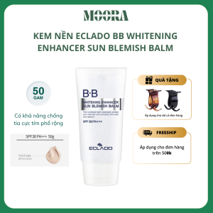 Kem nền chống nắng che khuyết điểm Eclado BB whitening enhancer sun blemish balm SPF38 PA+++ 50g