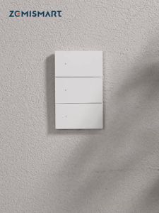 NO Neutral Wire Tuya Zigbee Smart Switch PC/Aluminum Alloy Wall Light Switch Works with Tuya Homekit SmartThings APP Via M6 Hub