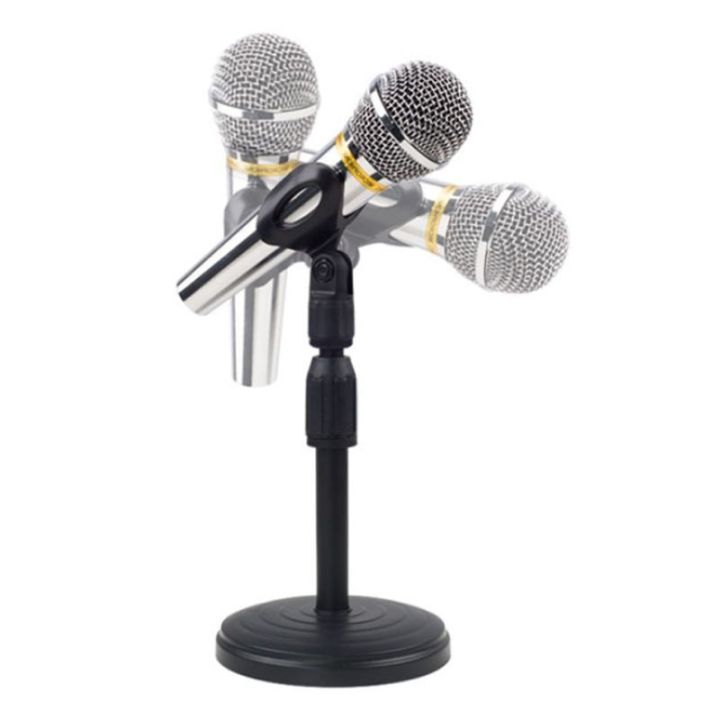 Foldable Mic Desktop Tripod Retractable Microphone Stand