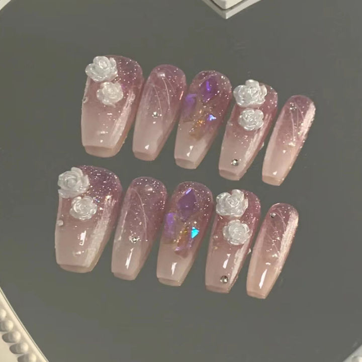 Ungu%20berkilauan%20mawar%20putih%20gradien%20bunga%20tiga%20dimensi%20menghancurkan%20manikur%20peri%20berlian%20fake%20nail%20kuku%20palsu%20+%20lem%20nail%20art%20-%20Image%202
