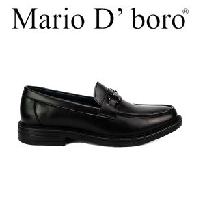 Mens Classic Leather Slip-On Business Formal Shoes in Black/Dark Brown MX 24737 C47 C60 C66 C69 C84