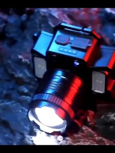 Super Brihgt Headlight Rechargeable Outdoor Camping Hiking Emergency Headlight Flashlight LED Torch Light Lampu Kepala