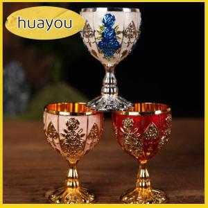 huayou 30ml Retro Sáng Tạo nhỏ đồ uống rượu cốc Vàng Phong Cách Châu Âu Thanh Nhà