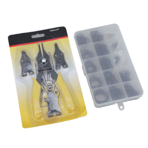 Sturdy 261Pieces Retaining Rings Set Portable Accessory for Home and Professional Use Featuring Snap Rings Pliers
