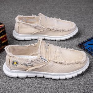 [Free Shipping] Spring And Autumn Canvas Shoes Breathable Casual Sports Shoes Soft Sole And Upper Fashionable Lightweight Trendy Light And Casual For Sports