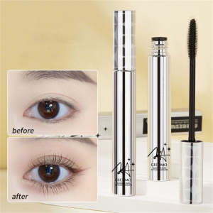 Gecomo Silver Tube Mascara Natural Long Thick Curling Styling Mascara