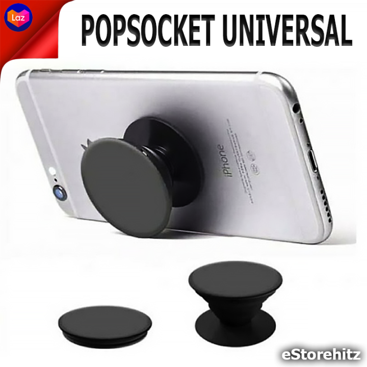 Pemegang HP Popsocket Phone Holder Pop Socket Polos Phone Grip - Main Image