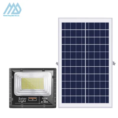 Đèn led năng lượng mặt trời 100w JD-T100