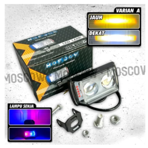 Lampu Tembak Laser Foglamp Sql 3 Mata Super Bright Motor Mobil lampu tembak CR7 3 Mata