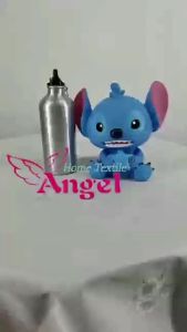 (20x15cm)8"6 ANGEL CUTE SMALL STITCH MONEY BANK UNBREAKABLEANTI DROP MONEY CAN GIFT FOR HOME F-52