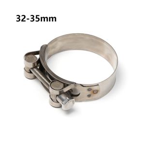 OKKFINE 1pc Useful Sealing Exhaust Hardware Stainless Steel Hose Clamps T Bolt Pipe Clip